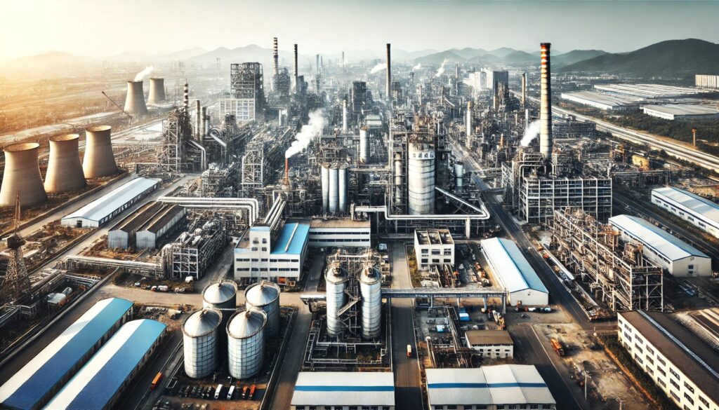Chinese Industrial area