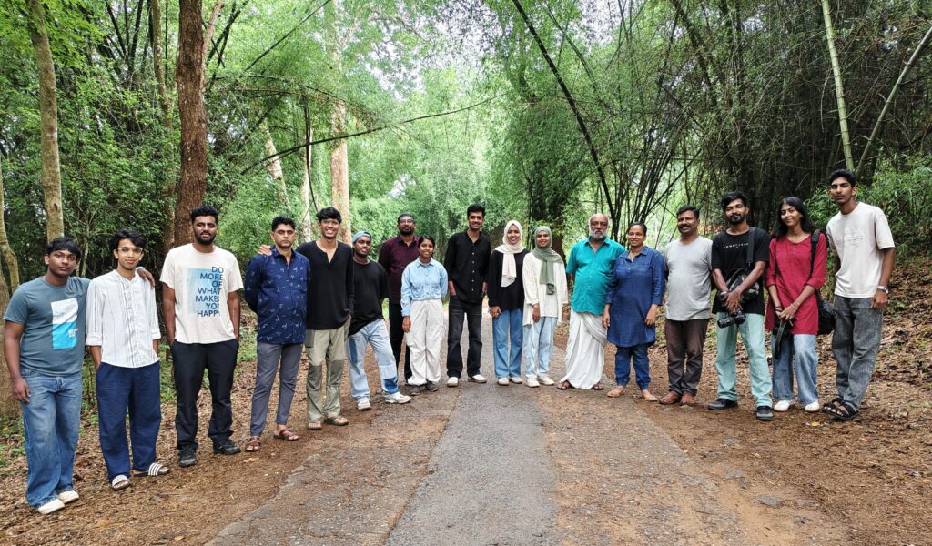 Root and Routes Camp members at Wayanad