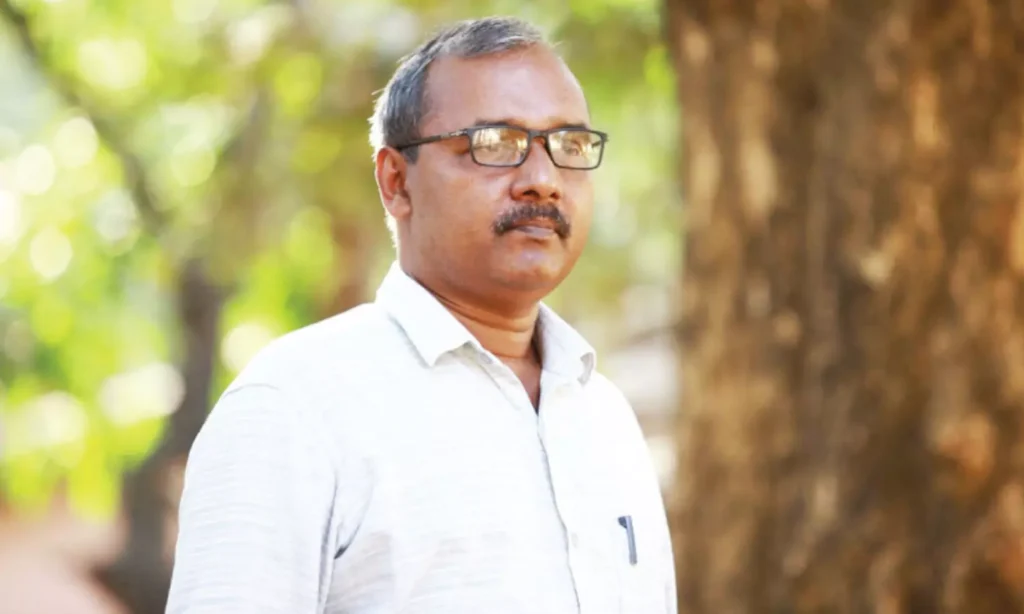 K K Surendran, retired DIET teacher