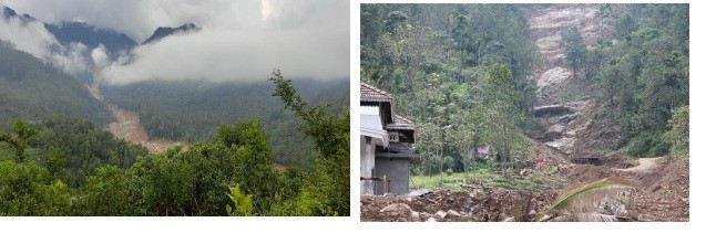 Landslides at Mundakkai and Idukki