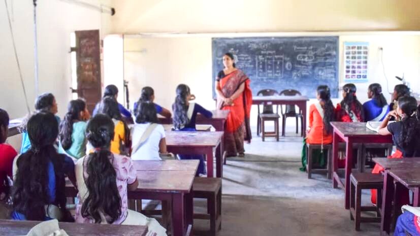 Class room in Kerala
