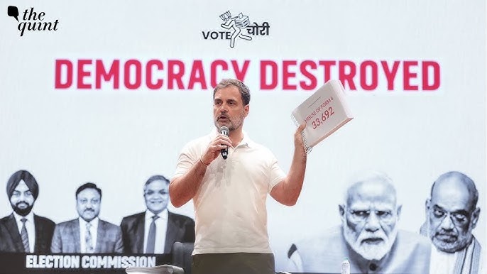 Rahul Gandhi on Vote Chori in Press conference