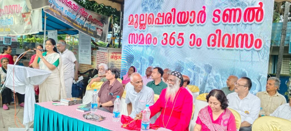 Tamil writer A. Vennila, author of the novel Niradhikaram, talks about Mullaperiyar.