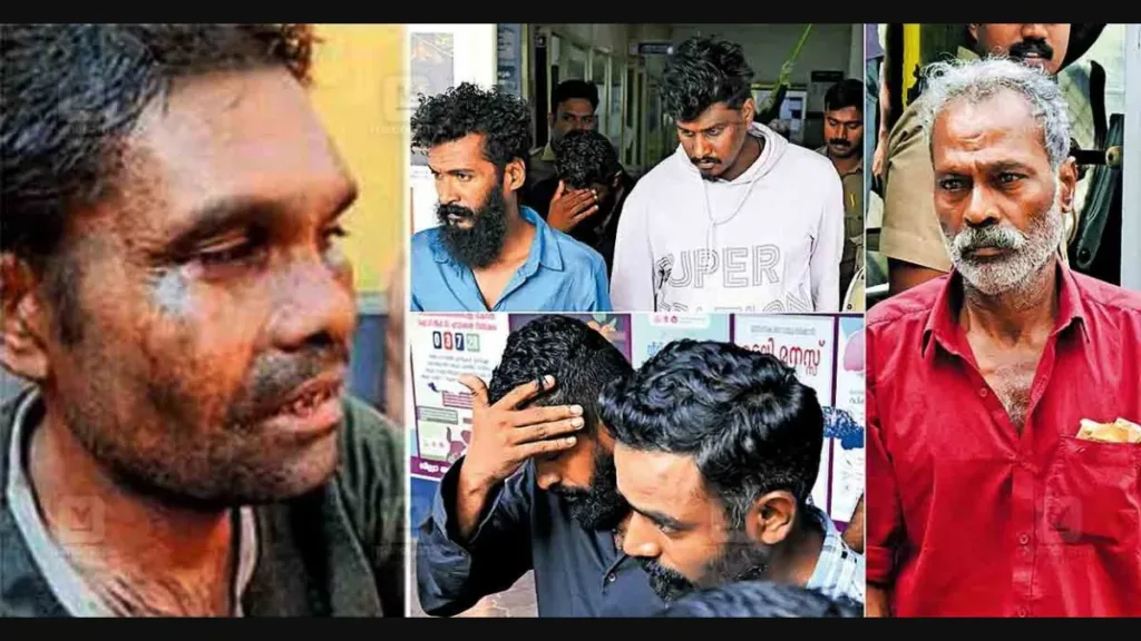 Ram Narayan Bhaiyal (left); the accused in the murder (right).