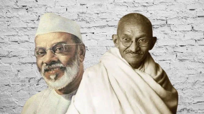 J C Kumarappa and Gandhi