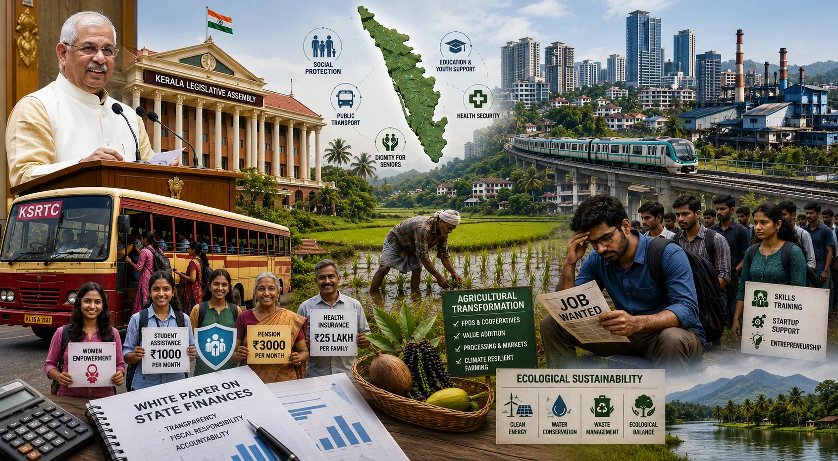 Puthuyuga Kerala: Welfare Promises Without a Productive Base?
