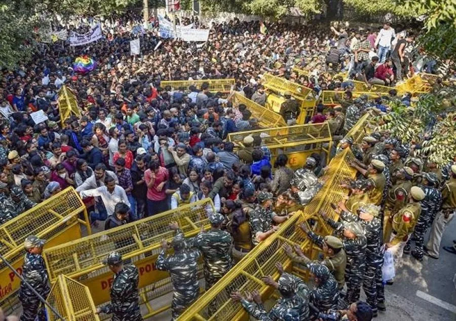 Cockroach Janta Party's protest movement in New Delhi
