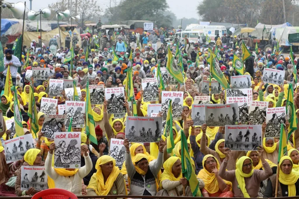 Farmers protest in India in 2020
