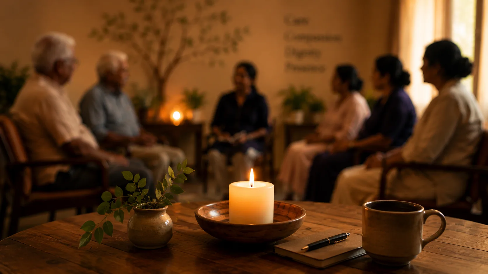 Death Cafe: Reflections on Death, Dying and the Meaning of Care